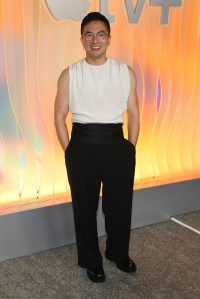 Bowen Yang at the Apple TV+ Primetime Emmy Party held at Ysabel on September 14, 2025 in Los Angeles, California.