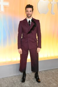 Michael Urie at the Apple TV+ Primetime Emmy Party held at Ysabel on September 14, 2025 in Los Angeles, California.