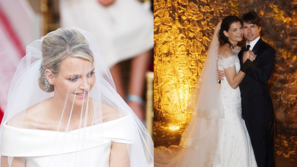 Famous Giorgio Armani wedding dresses.