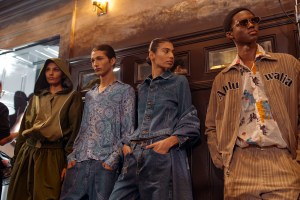Backstage at Ahluwalia Spring 2026 Ready-to-Wear Collection at London Fashion Week