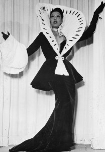 Josephine Baker at the Roxy Theater in New York,1951.