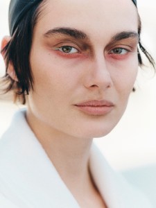 Backstage at the Collina Strada Spring 2026 ready-to-wear collection at New York Fashion Week.