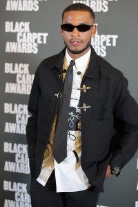 Haroun Fall at the Black Fashion Awards at Milan Fashion Week in September 2025