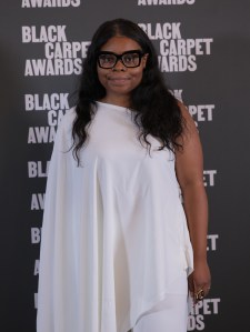 Michelle Francine Ngonmo at the Black Fashion Awards at Milan Fashion Week in September 2025