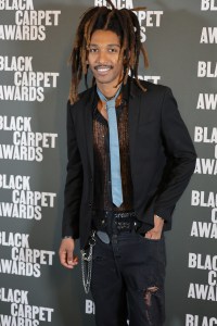 Red Longo at the Black Fashion Awards at Milan Fashion Week in September 2025