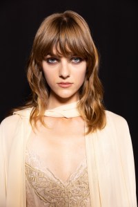 Backstage at Blumarine Spring 2026 Ready-to-Wear Collection at Milan Fashion Week