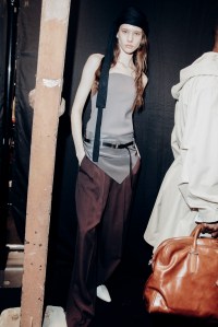 Backstage at Boss Spring 2026 Ready-to-Wear Collection at Milan Fashion Week