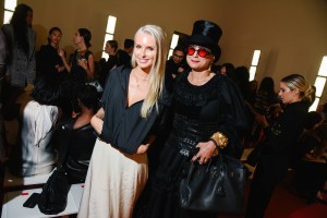 Katharine Zarrella at the Brandon Maxwell Spring 2026 Ready-to-Wear show.