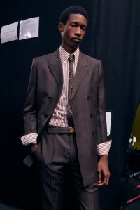 Backstage at Burberry Spring 2026 Ready-to-Wear Collection at London Fashion Week