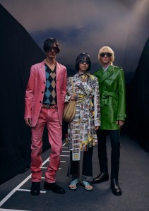 Backstage at Burberry Spring 2026 Ready-to-Wear Collection at London Fashion Week
