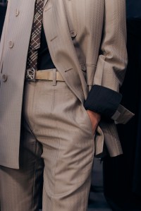 Backstage at Burberry Spring 2026 Ready-to-Wear Collection at London Fashion Week