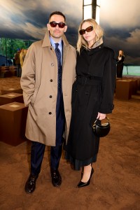 Celebrities Front Row at Burberry Spring 2026 Ready-to-Wear Show Photos