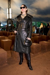 Celebrities Front Row at Burberry Spring 2026 Ready-to-Wear Show Photos