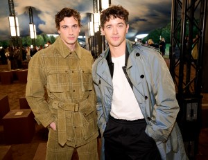 Celebrities Front Row at Burberry Spring 2026 Ready-to-Wear Show Photos