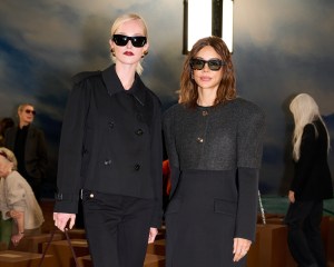 Celebrities Front Row at Burberry Spring 2026 Ready-to-Wear Show Photos