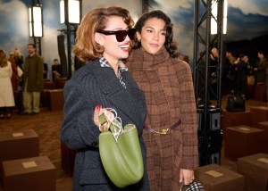 Celebrities Front Row at Burberry Spring 2026 Ready-to-Wear Show Photos