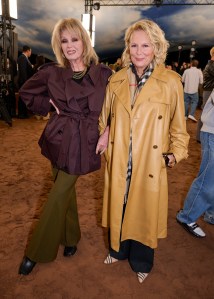 Celebrities Front Row at Burberry Spring 2026 Ready-to-Wear Show Photos