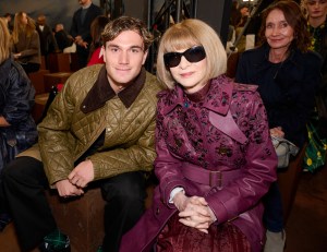 Celebrities Front Row at Burberry Spring 2026 Ready-to-Wear Show Photos