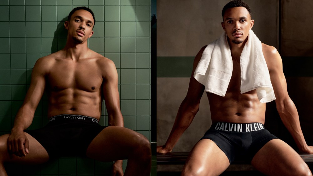 Trent Alexander-Arnold for Calvin Klein's fall 2025 collection.