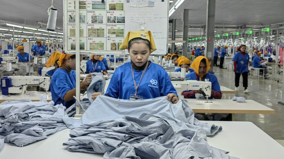 Cambodia garment factory