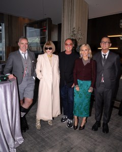 Thom Browne, Anna Wintour, Michael Kors, Tory Burch and Steven Kolb