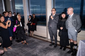 Steven Kolb, Anna Sui and Thom Browne
