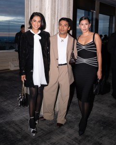 Jessel Taank, Nicky Campbell and Michelle Ochs