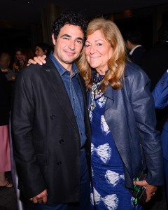 Zac Posen and Fern Mallis