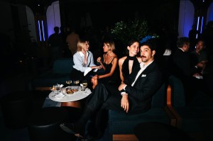 The scene at the Chanel Bleu party