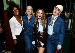 Ash Rucker, Sara Larson, Chloe Fineman and Emma Fineman