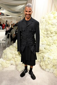 Jay Manuel at the Christian Siriano Spring 2026 Ready-to-Wear show