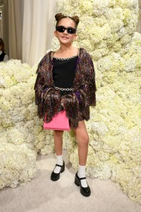 Taylen Biggs at the Christian Siriano Spring 2026 Ready-to-Wear show