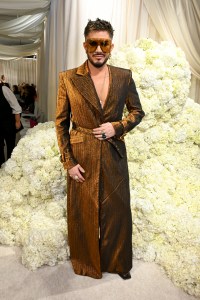 Adam Lambert at the Christian Siriano Spring 2026 Ready-to-Wear show
