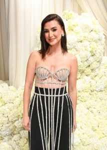 Bronwyn Newport at the Christian Siriano Spring 2026 Ready-to-Wear show