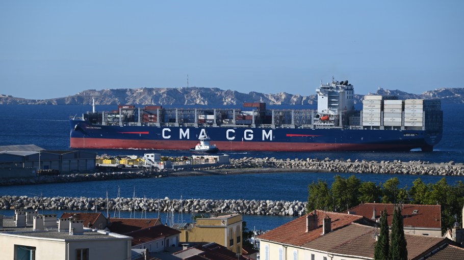 As the French ocean carrier says it has contingency plans to maintain service levels, Maersk and Hapag-Lloyd are suspending a trans-Pacific route amid falling demand.