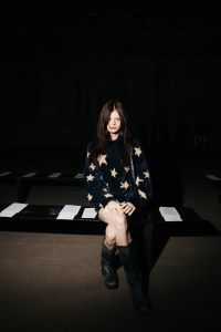 Scarlett White at the Coach Spring 2026 Ready-to-Wear show