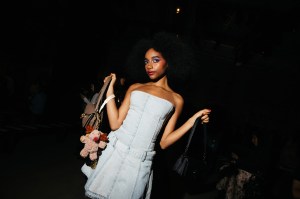 Joyce Cisse at the Coach Spring 2026 Ready-to-Wear show