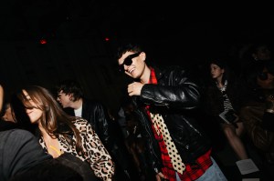 Jake Fleming at the Coach Spring 2026 Ready-to-Wear show