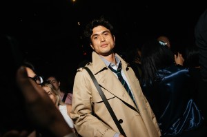 Charles Melton at the Coach Spring 2026 Ready-to-Wear show