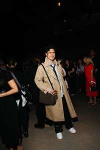 Charles Melton at the Coach Spring 2026 Ready-to-Wear show