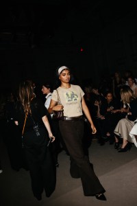 Avantika Vandanapu at the Coach Spring 2026 Ready-to-Wear show