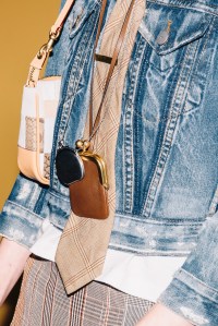 Backstage at the Coach spring 2026 ready-to-wear show at New York Fashion Week.