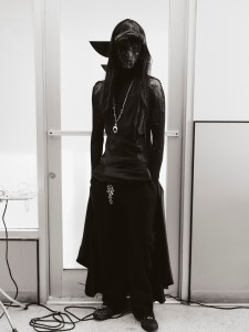 Backstage at the Collina Strada spring 2026 ready-to-wear show at New York Fashion Week.