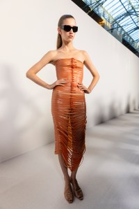 Backstage at Courrèges Spring 2026 Ready-to-Wear Collection at Paris Fashion Week
