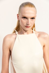 Backstage at Courrèges Spring 2026 Ready-to-Wear Collection at Paris Fashion Week