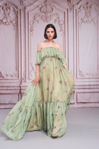 Dennis Basso Spring 2026 ready-to-wear collection at New York Fashion Week.