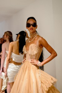 Backstage at Di Petsa Spring 2026 Ready-to-Wear Collection