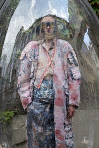 The setup at the Diesel Spring 2026 presentation at Milan Fashion Week
