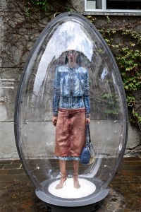 The setup at the Diesel Spring 2026 presentation at Milan Fashion Week