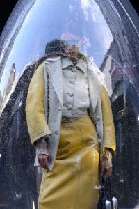 The setup at the Diesel Spring 2026 presentation at Milan Fashion Week